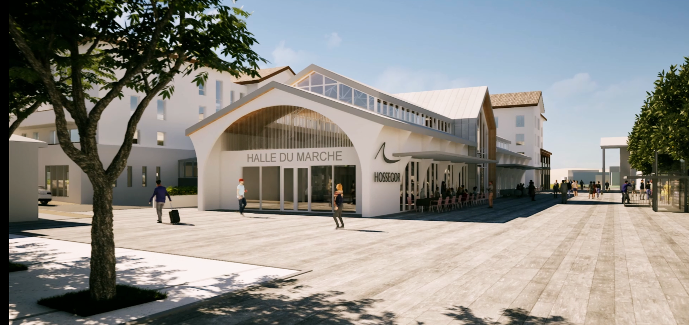 Hossegor, revalorisation du centre-ville